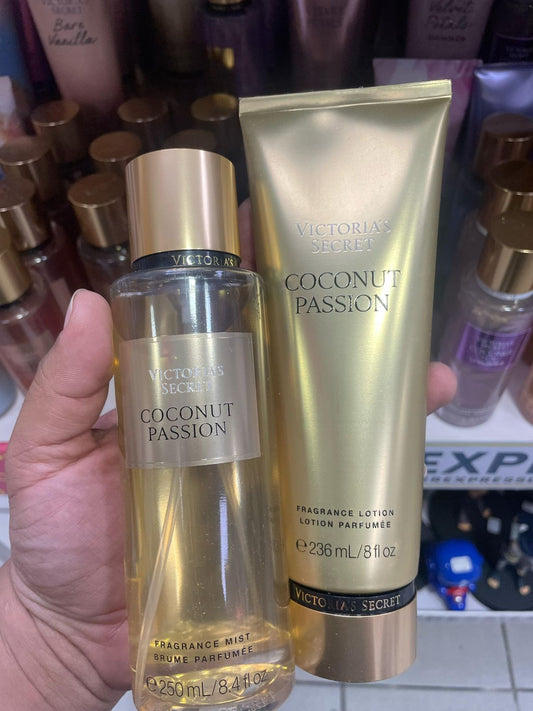 Splash y crema Coconut passion