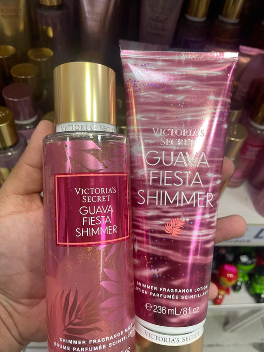 Splash y crema Guava fiesta shimmer