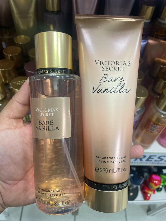 Splash y crema Bare vainilla normal