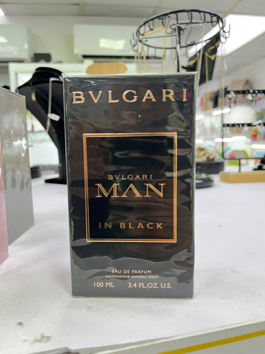 Bvlgari man in black