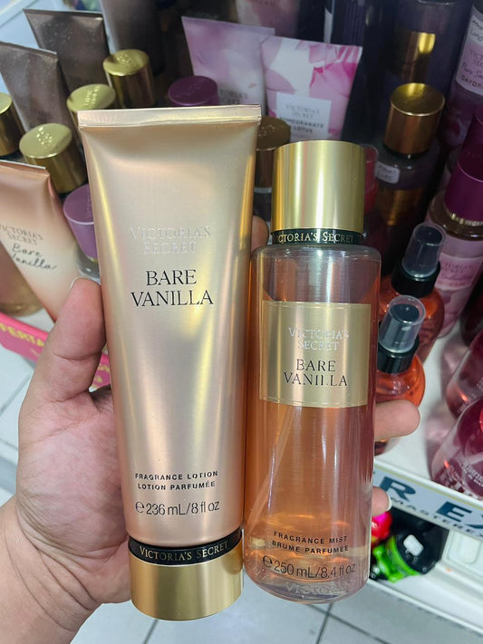 Splash y crema Bare vainilla normal